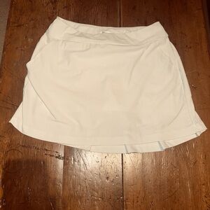 Final Price! Greg Norman White Tennis Skirt M